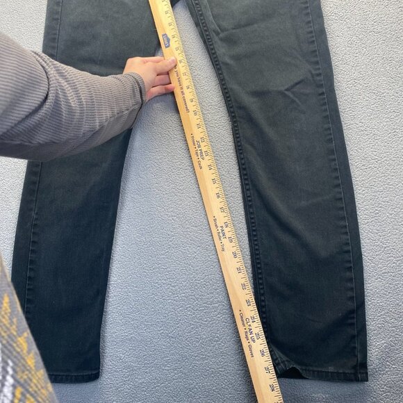 Levis 510 Skinny Stretch Mens Jeans Size 32X32 Black Stretch - Picture 7 of 11